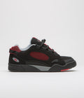 eS Muska Shoes in Black and Red