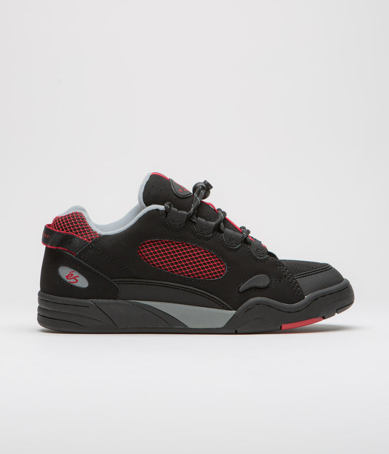 eS Muska Shoes in Black and Red