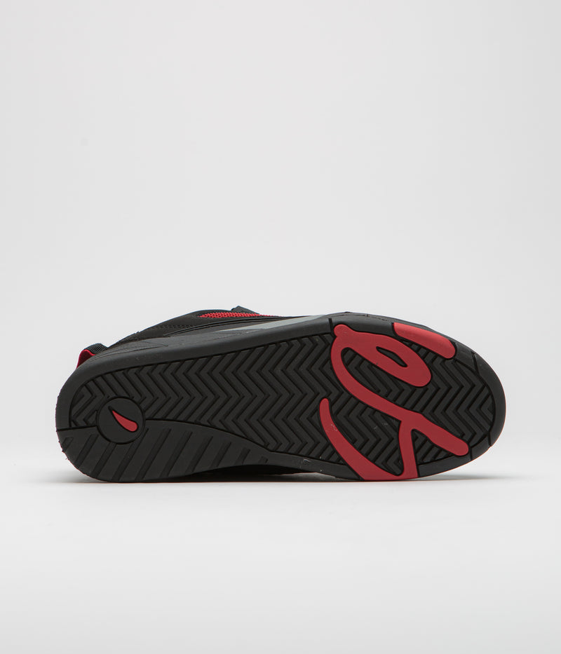eS Muska Shoes in Black and Red