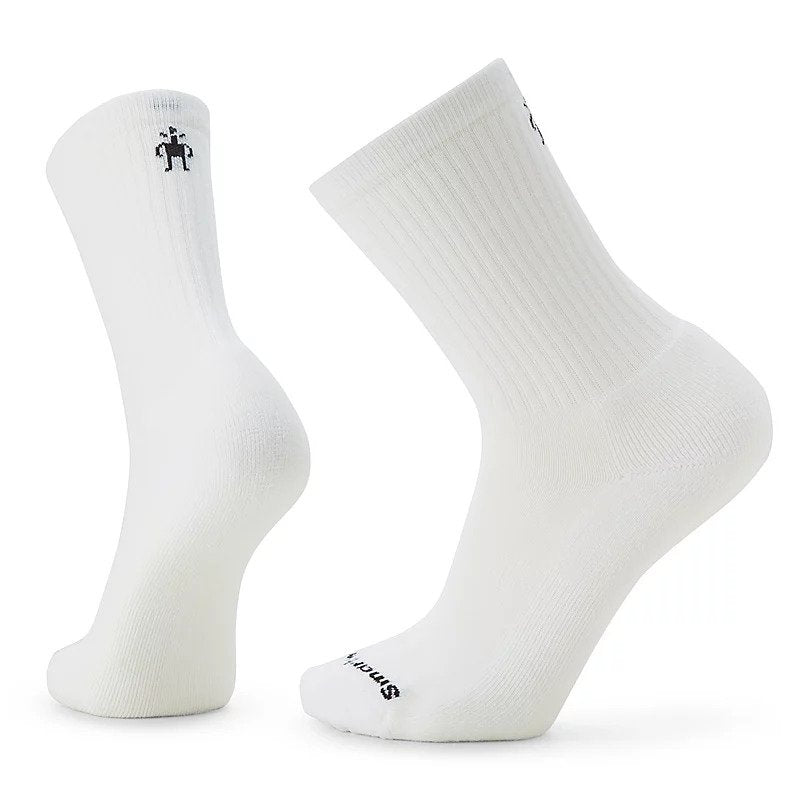 Everyday Solid Rib Light Cushion Crew Socks