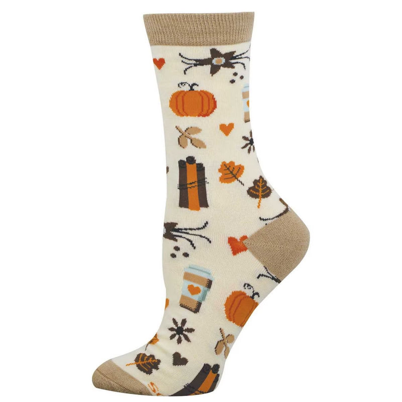 Falling For Pumpkin Spice - Women's Bamboo Crew