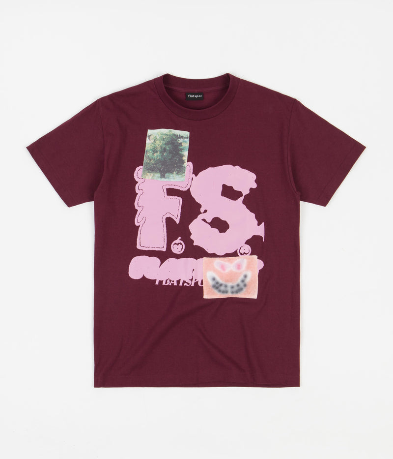flatspot Slay T-Shirt in Burgundy