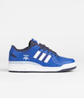 Adidas Forum 84 Low ADV Shoes in Bluebird and FTWR White / Shadow Navy
