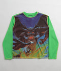 Fucking Awesome Better Half Long Sleeve T-Shirt in Green