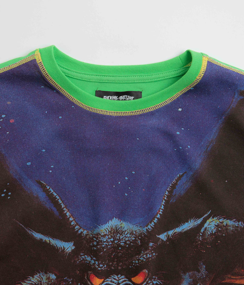 Fucking Awesome Better Half Long Sleeve T-Shirt in Green