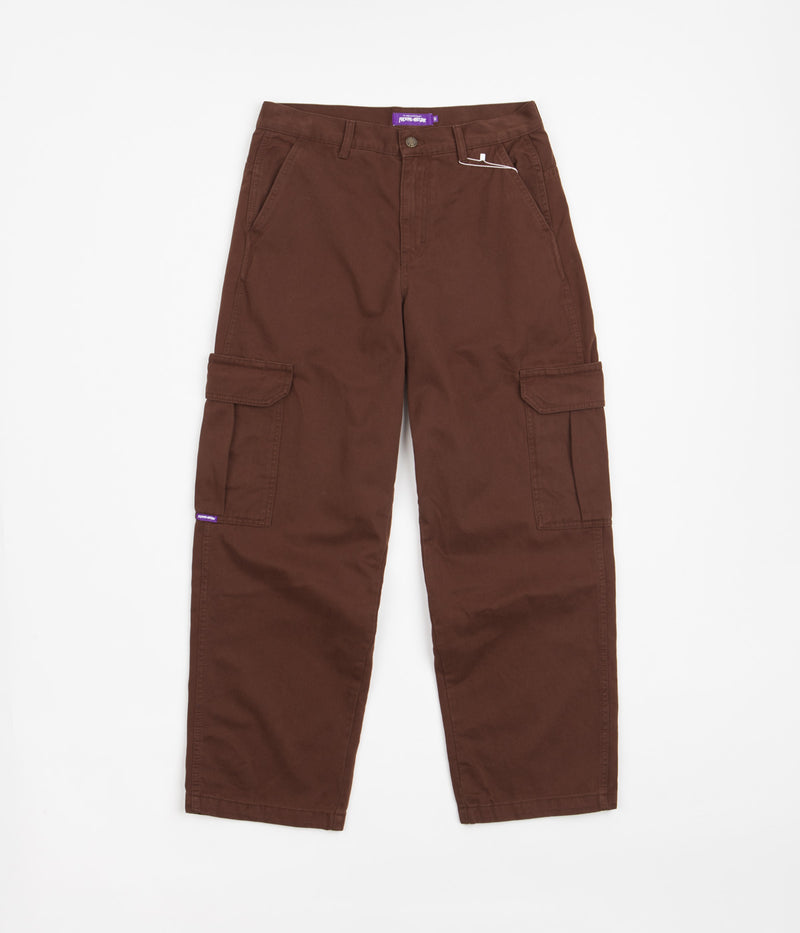 Fucking Awesome Contacts Baggy Cargo Pants in Dark Brown
