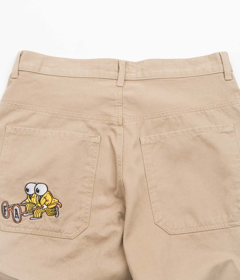 Fucking Awesome Contacts Baggy Cargo Pants in Khaki