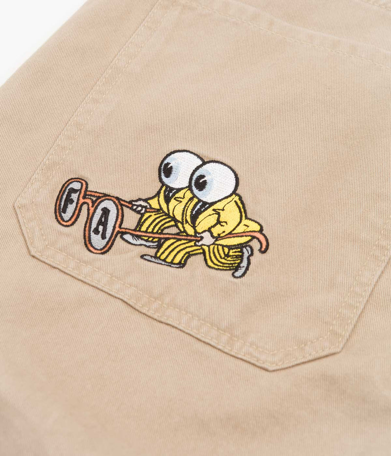 Fucking Awesome Contacts Baggy Cargo Pants in Khaki