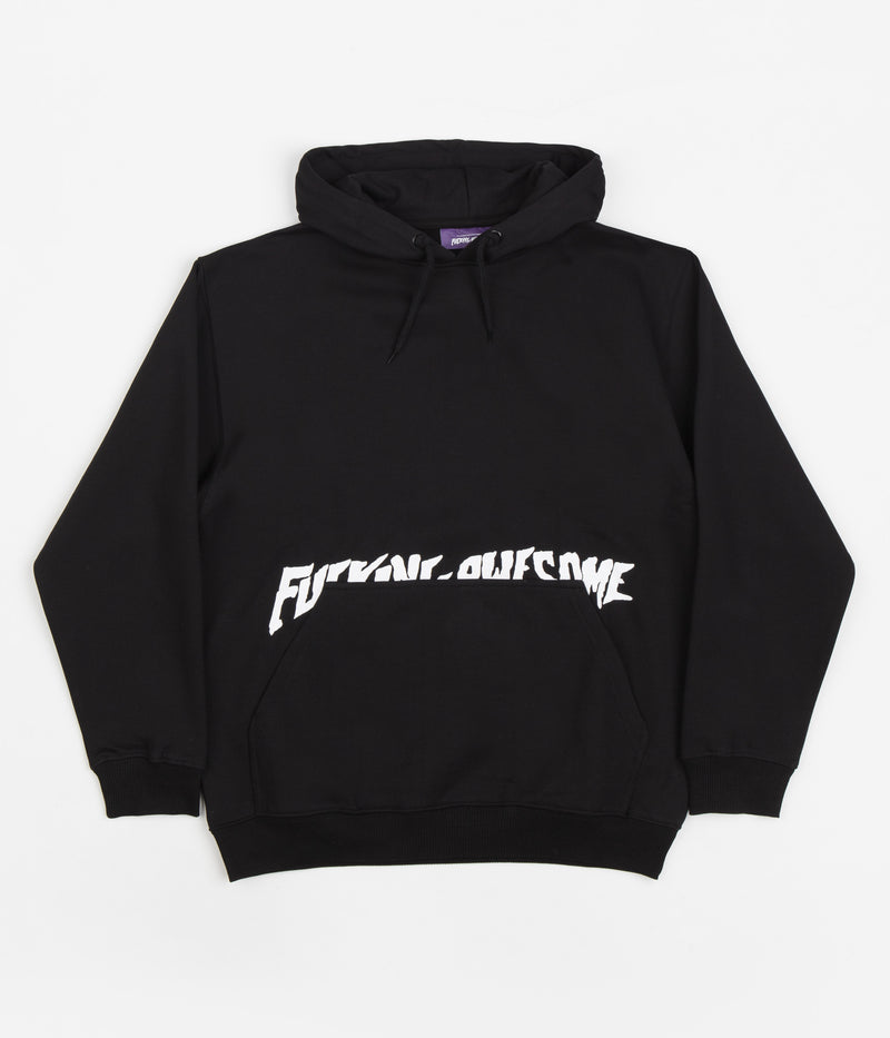 Fucking Awesome Cut Off Hoodie in Black