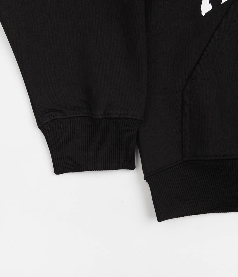 Fucking Awesome Cut Off Hoodie in Black