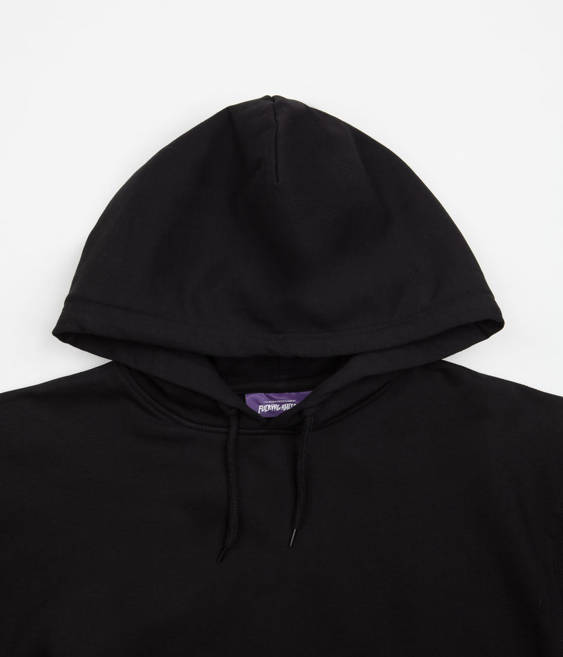 Fucking Awesome Cut Off Hoodie in Black