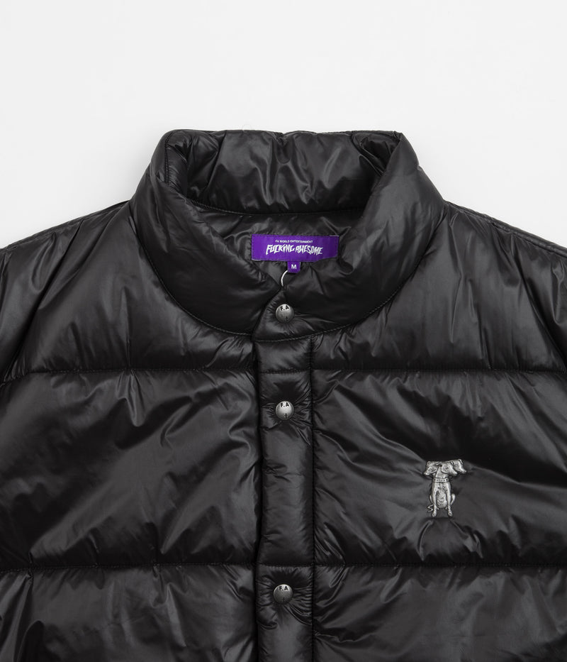 Fucking Awesome Dill Puffer Jacket in Black