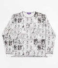 Fucking Awesome Dill Wanto Thermal Long Sleeve T-Shirt in White