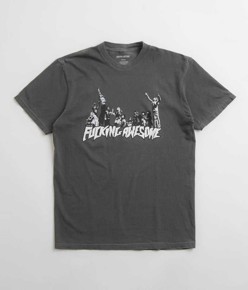 Fucking Awesome Hug The Earth T-Shirt in Pepper