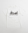 Fucking Awesome Hug The Earth T-Shirt in White