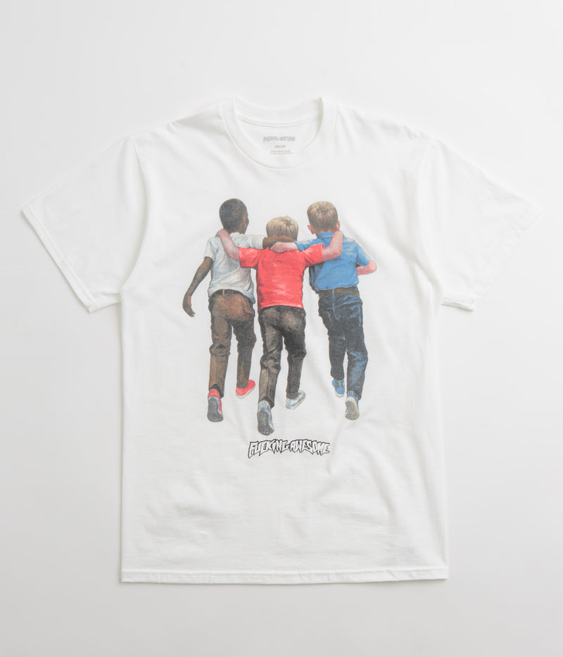 Fucking Awesome Kids Are Alright T-Shirt in White