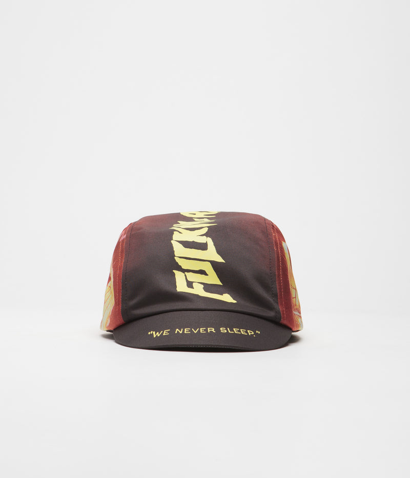 Fucking Awesome On Your Left Cycling Cap in AOP