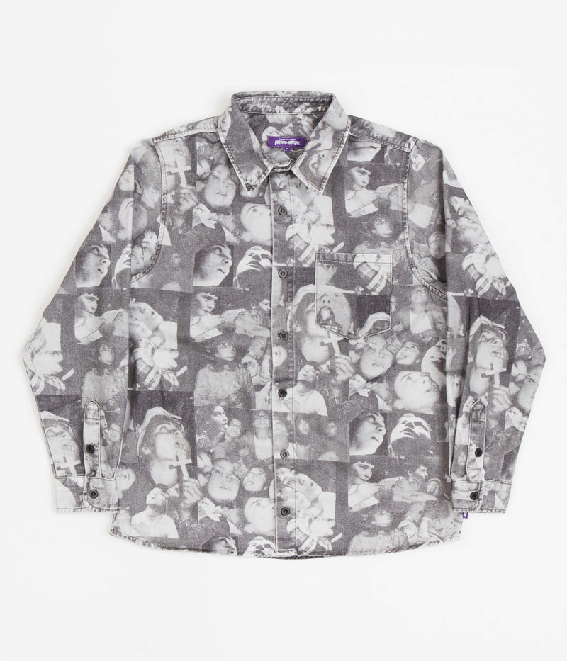 Fucking Awesome Praying Kids Twill Shirt in AOP