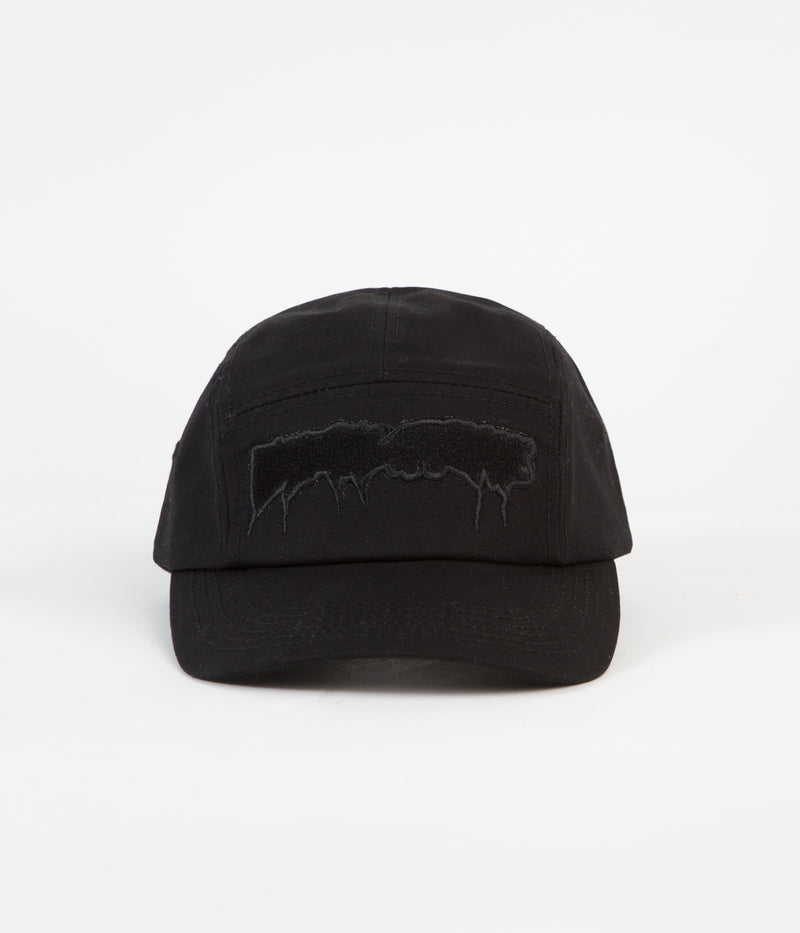 Fucking Awesome Velcro Volley Strapback Cap in Black