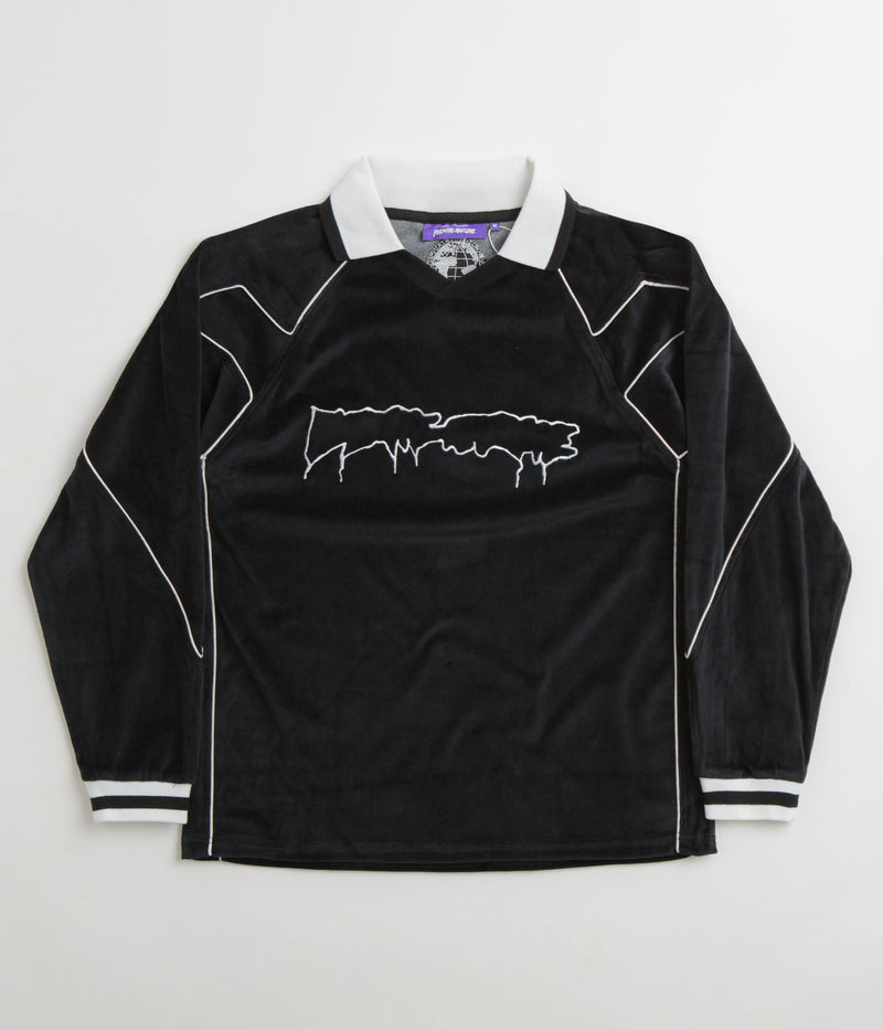 Fucking Awesome Velour Soccer Jersey in Black
