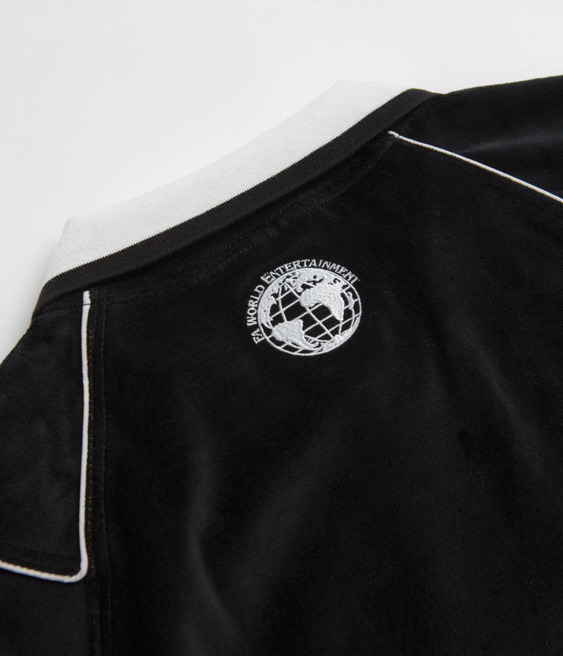 Fucking Awesome Velour Soccer Jersey in Black