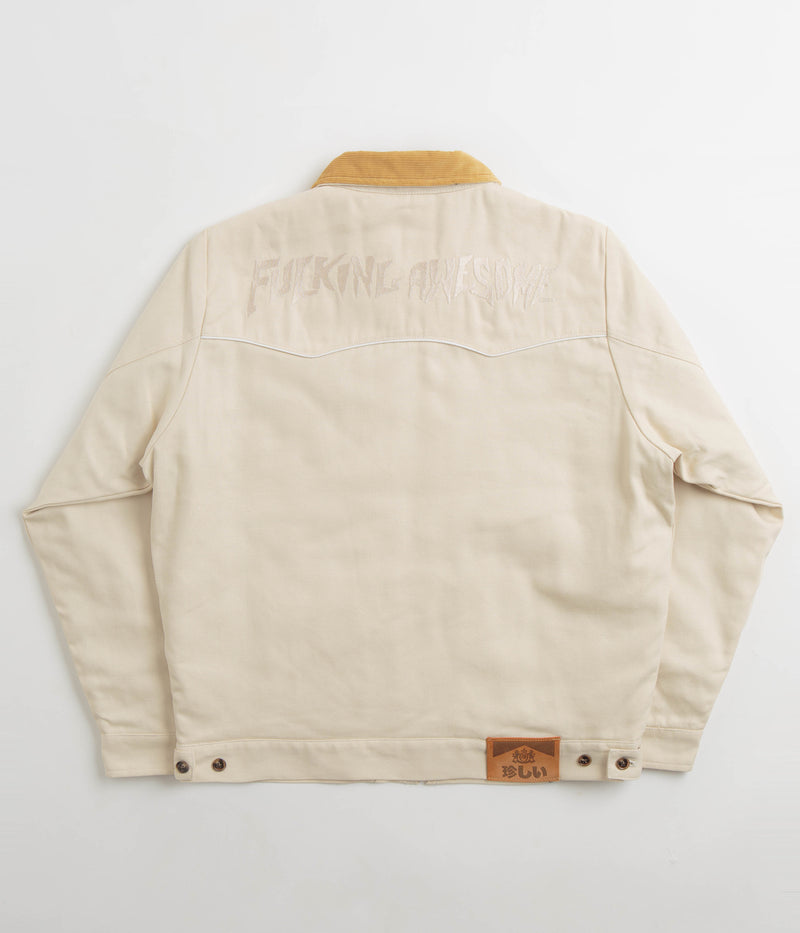 Fucking Awesome Western Work Jacket in Creme