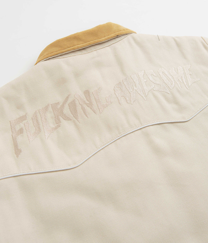 Fucking Awesome Western Work Jacket in Creme