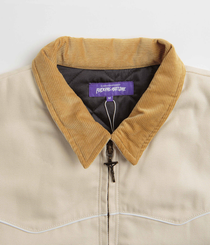 Fucking Awesome Western Work Jacket in Creme