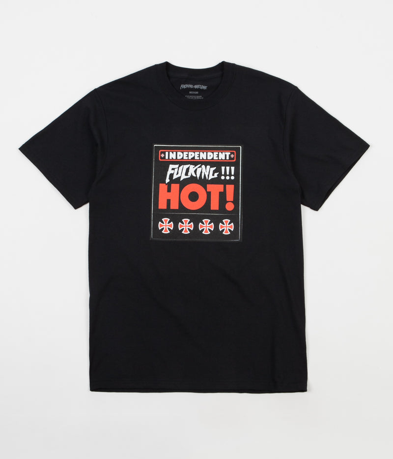 Fucking Awesome x Independent Fucking Hot T-Shirt in Black