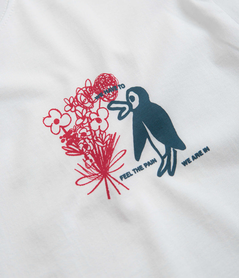 Garden Feel The Pain T-Shirt in White