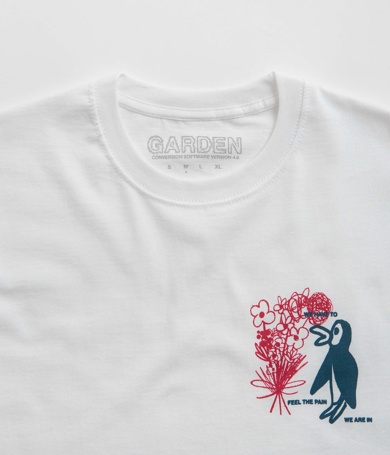 Garden Feel The Pain T-Shirt in White
