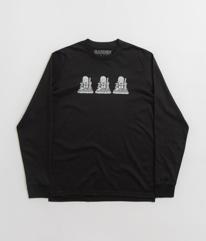 Garden Raiders Long Sleeve T-Shirt in Black