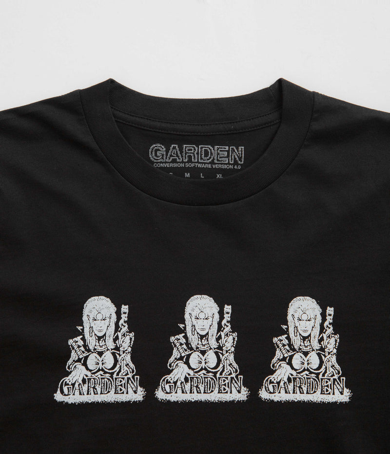 Garden Raiders Long Sleeve T-Shirt in Black