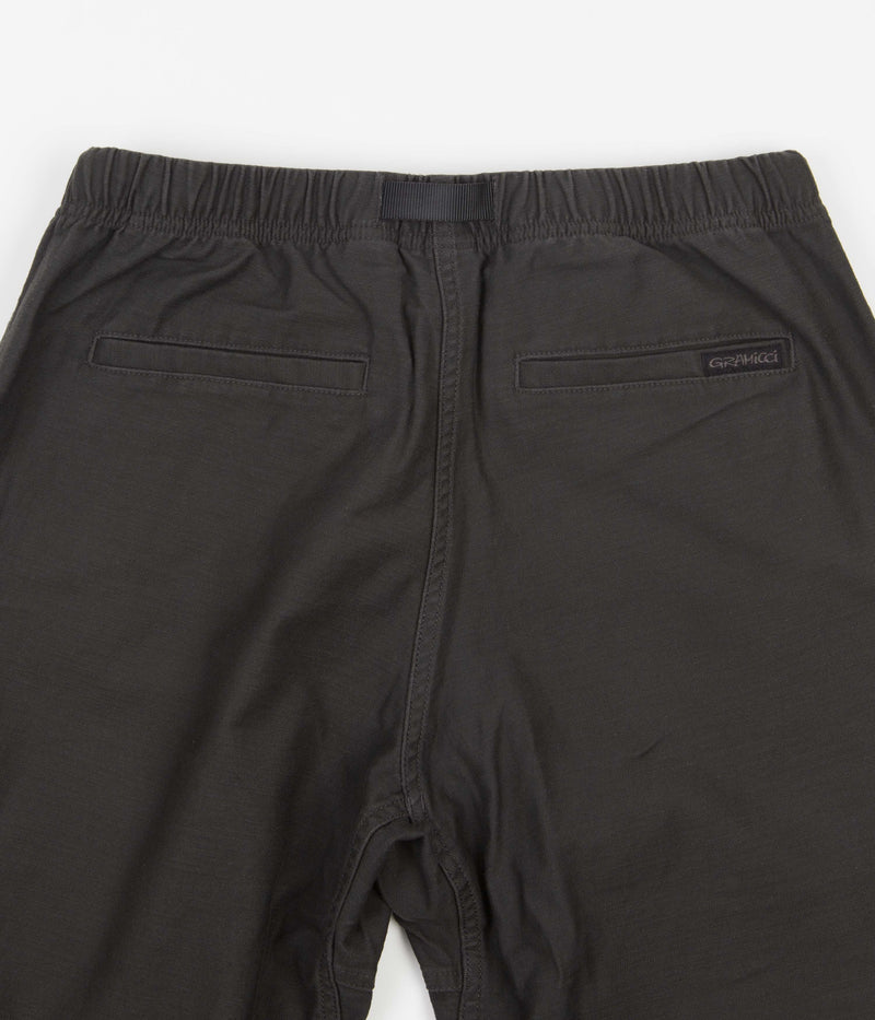 Gramicci Back Satin Parachute Pants in Black