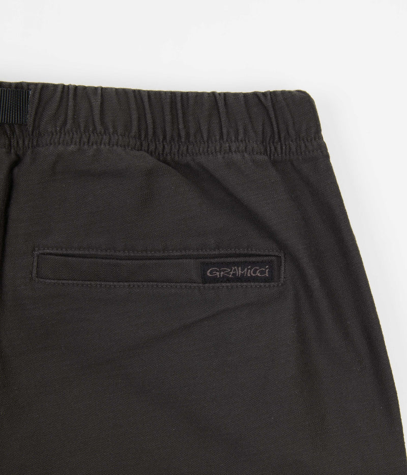 Gramicci Back Satin Parachute Pants in Black