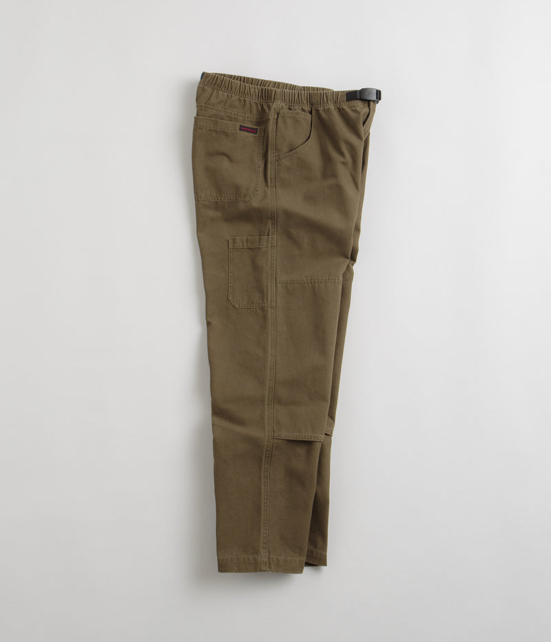 Gramicci Canvas Double Knee Pants in Dusted Olive
