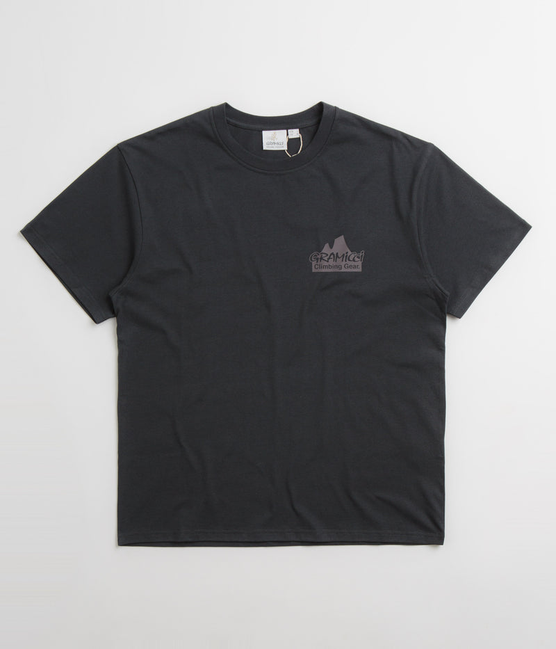 Gramicci Climbing Gear T-Shirt in Vintage Black