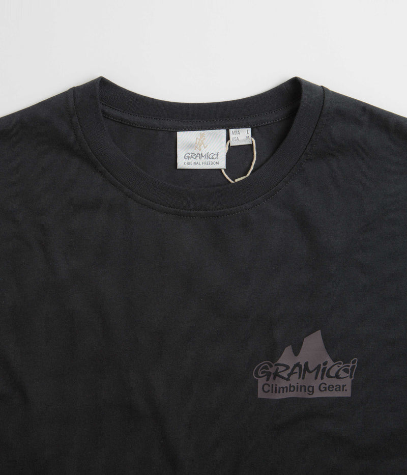 Gramicci Climbing Gear T-Shirt in Vintage Black