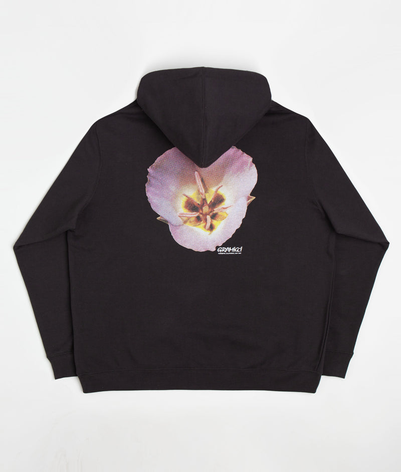 Gramicci Flower Hoodie in Vintage Black