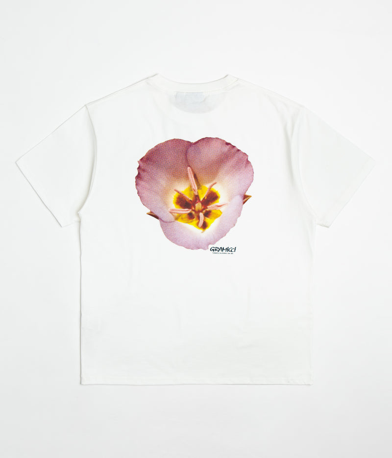 Gramicci Flower T-Shirt in White