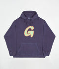 Gramicci Fuzzy G-Logo Hoodie in Navy Pigment