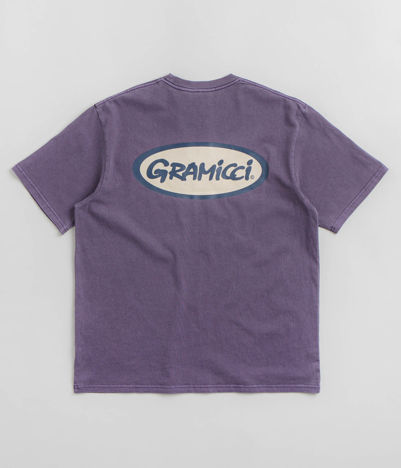 Gramicci Gramicci Oval T-Shirt in Purple Pigment