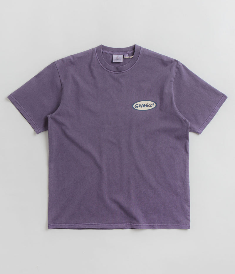 Gramicci Gramicci Oval T-Shirt in Purple Pigment