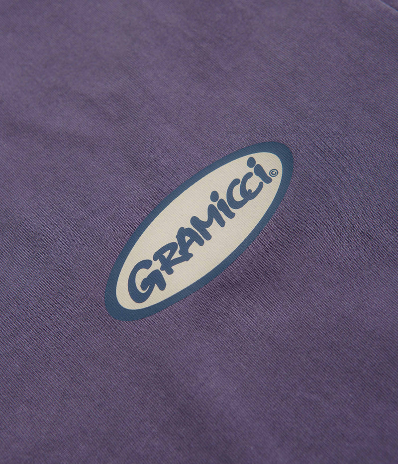 Gramicci Gramicci Oval T-Shirt in Purple Pigment