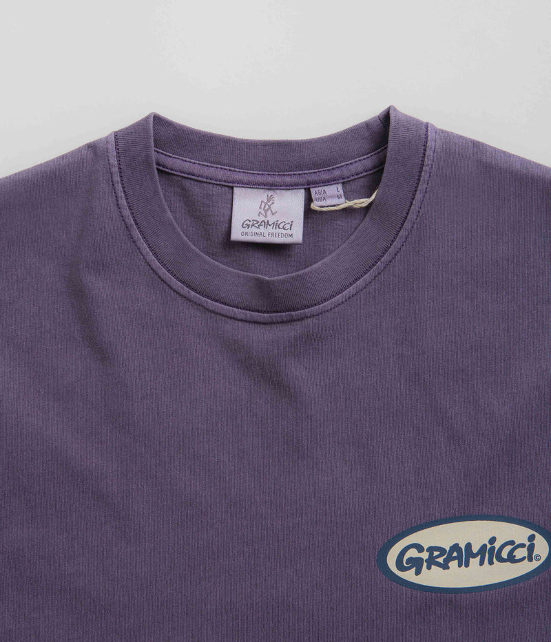 Gramicci Gramicci Oval T-Shirt in Purple Pigment