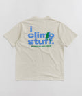 Gramicci I Climb Stuff T-Shirt in Sand Pigment