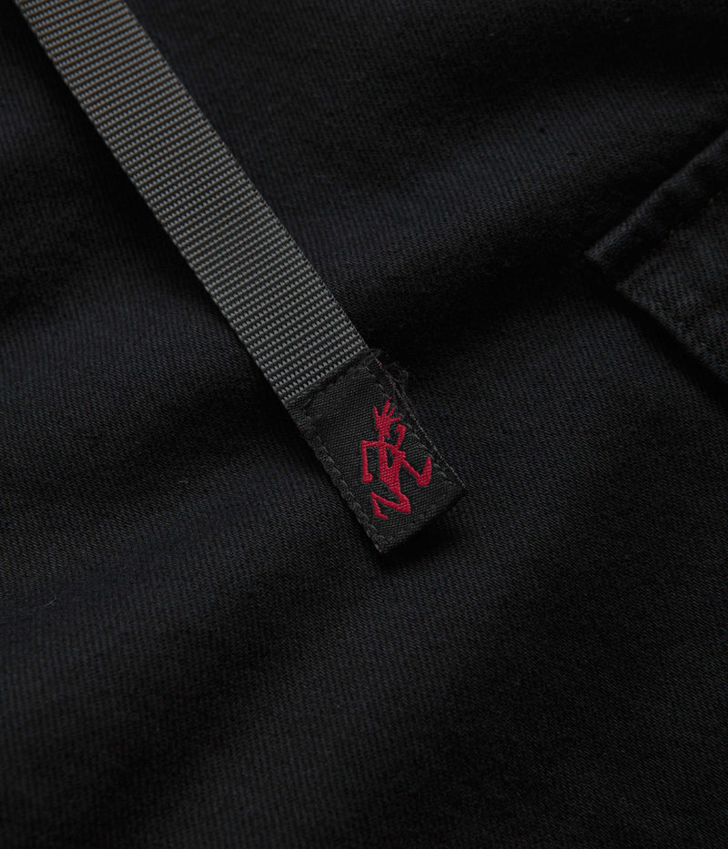 Gramicci Loose Denim Cargo Pants in True Black