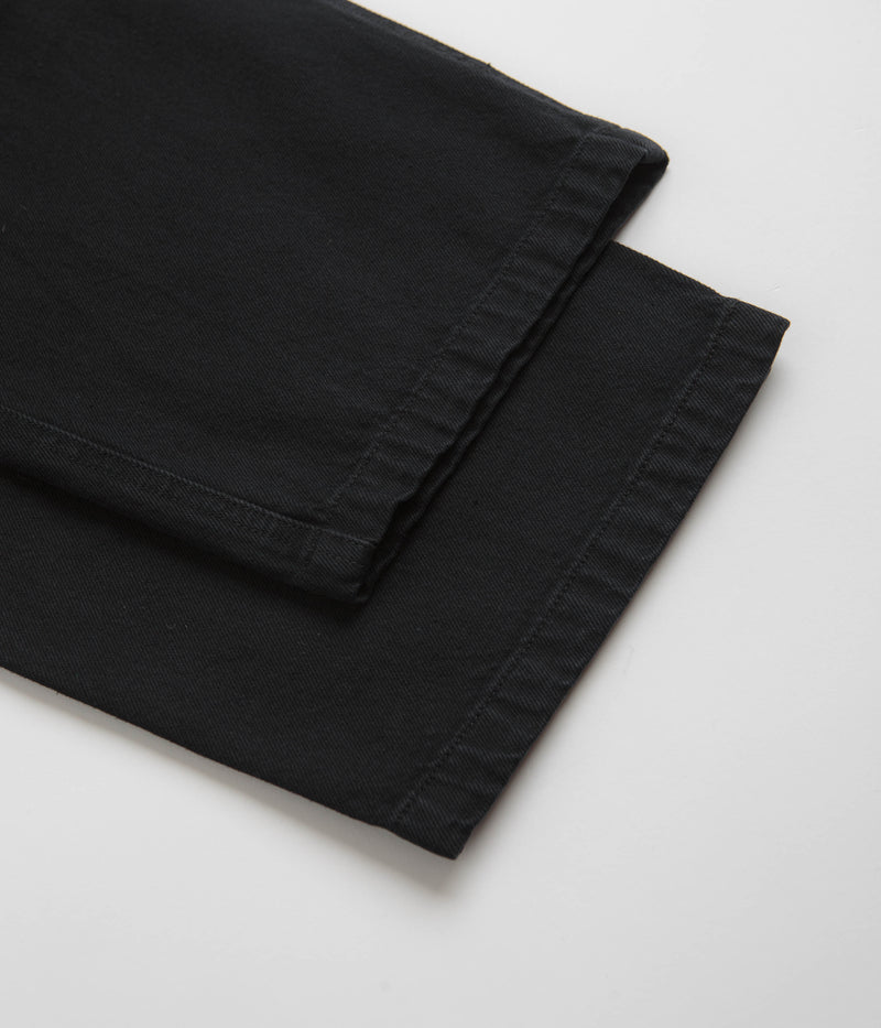 Gramicci Loose Denim Cargo Pants in True Black