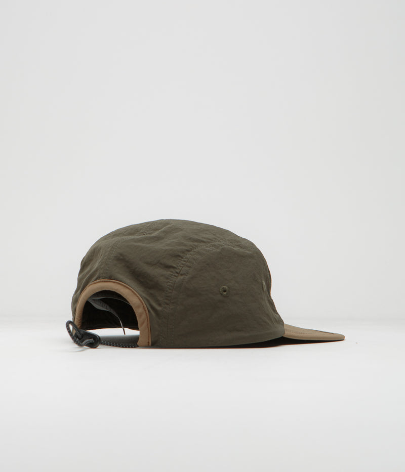 Gramicci Nylon Cap in Deep Olive and Coyote