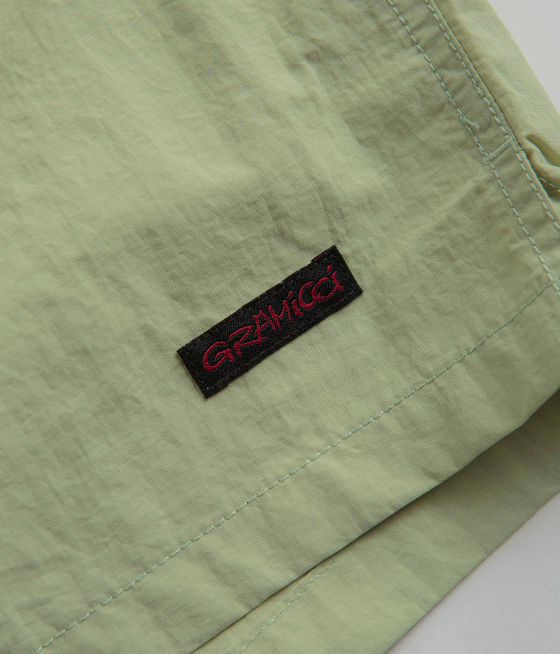Gramicci Nylon Packable G-Shorts in Lime